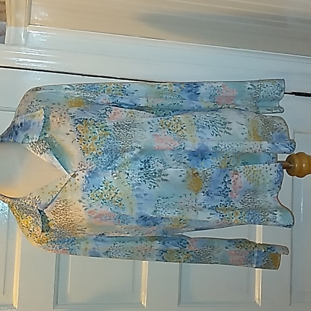 Vintage 1970s Prospect Hill Ladies Retro Polyester Shirt
